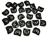 Rear Window Molding Trim Clips For 64 & Up GM (Qty-25) #868