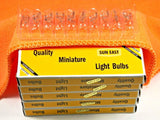 100 Pieces BULK #194 Bulbs Dash Side Marker Miniature Push In 10 Boxes #885