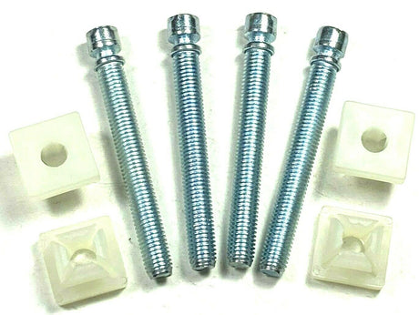 Headlight Adjuster Screws & Nylon Nuts For GM 1/4-28 x 2" Long (Qty-4) #931