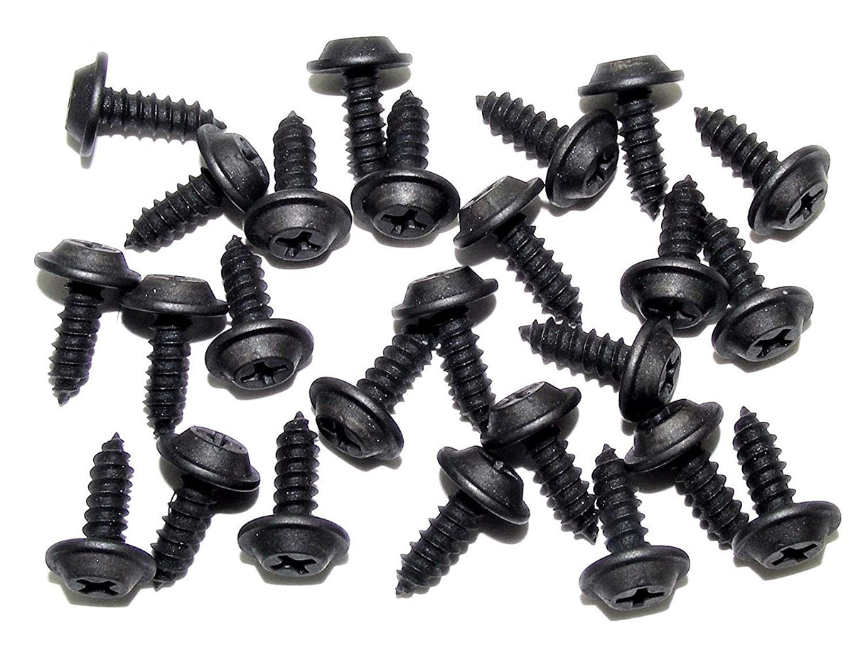 #8 X 1/2 Phillips Flat Top Trim Screws Fits GM Ford Mopar (Qty-25) #964