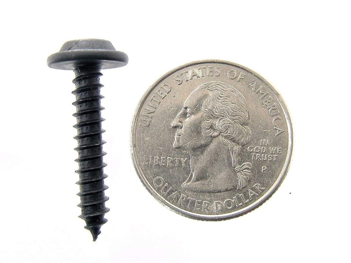 #10 X 1" Phillips Flat Top Trim Screws Ford GM Mopar Qty-25 #972