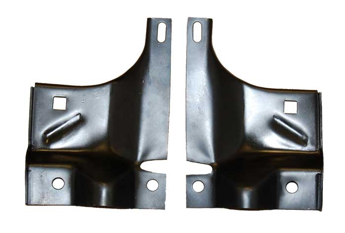 68-70 Charger Rear Bumper Guard Brackets / Frame Braces / Exhaust Hangers (Sold as a Pair) #981-2668-P