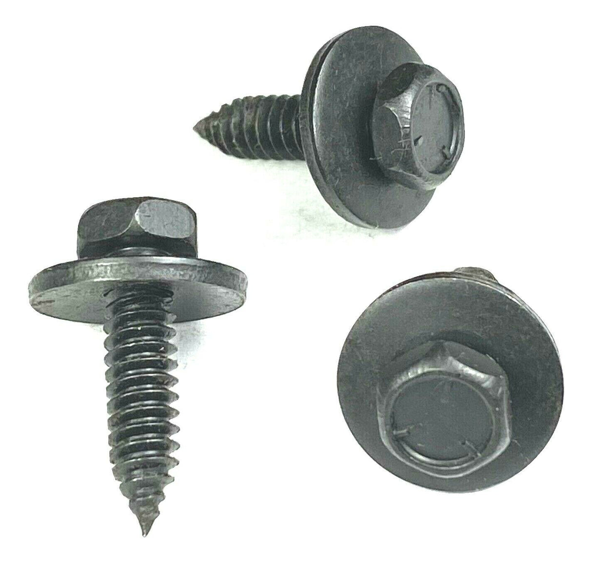 #10-24 x 3/4 Hex Screw with Loose Washer Dash Trim Screw Fits Mopar (Qty 10) #981