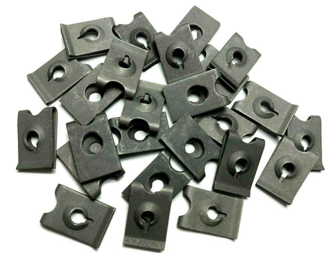 #8 U-Nut Clips .025 to .040 Panel Range Ford GM Mopar (Qty-25) #984