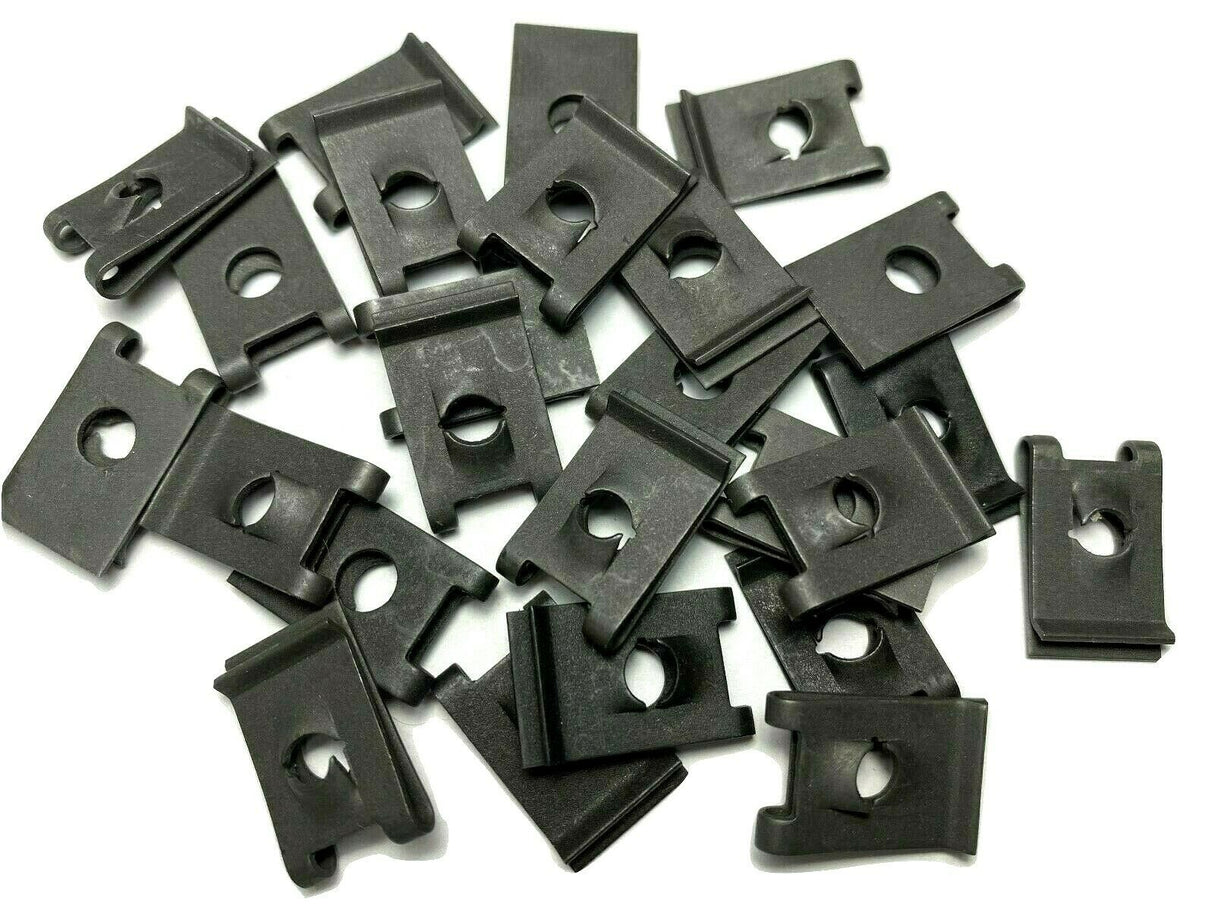 #10 U-Nut Clips .025 -.064 Panel Range (Qty-25) #989