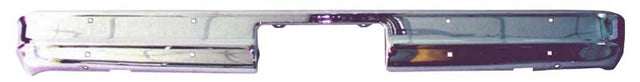 73-80 GM Fleetside Truck Blazer Jimmy Suburban Chrome Rear Bumper w/o Impact Strip Holes #990-4073-1