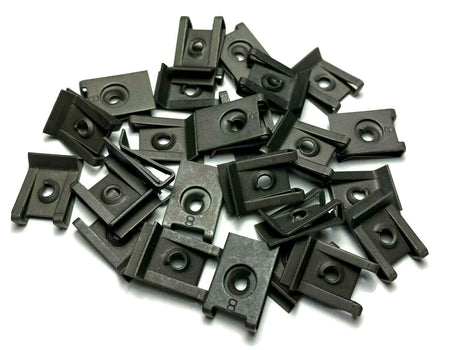 #8 U-Nut Clips .020 -.150 Panel Range 3/8 Center Of Hole To Edge (Qty-25) #993