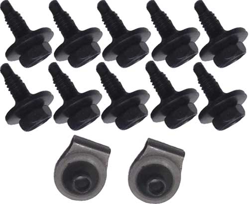 70-71 Barracuda Header Panel Bolt Kit #A-270841