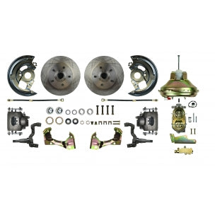 67 - 69 Camaro / Firebird and 68-74 Nova Front Wheel Power Disc Conversion Kit # AFXDC02CS