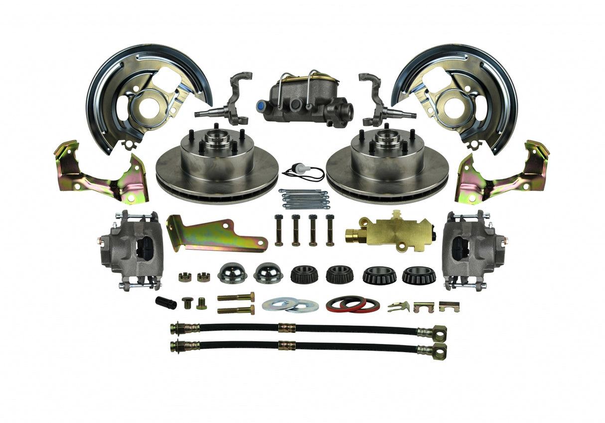 67 - '69 F Body GM - Standard Manual Front Disc Conversion Kit # AFXSD02C