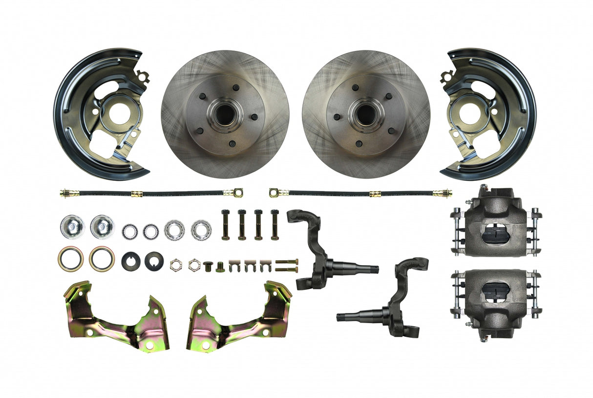 67 - '69 F Body GM - Front Disc Brake Wheel Kit #AFXWK02C