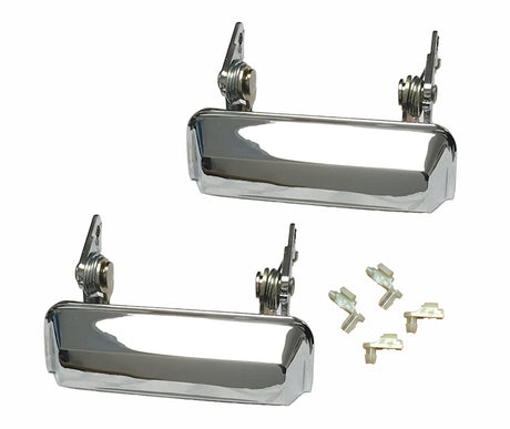 71-72 Mopar B-Body Outside Door Handles - LH & RH (Sold as a Pair) #CHBHDL712