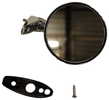 67-70 B-Body & 67-74 A-Body Chrome Mirror w/ Pentastar - RH #F-834