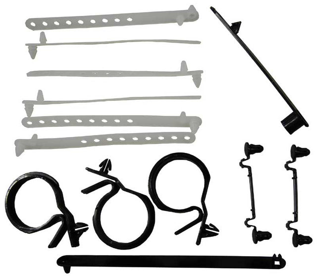 71-74 Mopar E-Body & 71-72 B-Body Under Hood Strap Kit #F-USK04