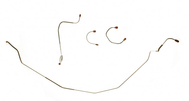  '67 - '68 Camaro Power Drum - Front Brake Line Kit, 4 Pcs. #FKT6703-SS