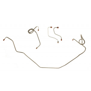 71 - '79 Camaro Pwr. Disc - Front Brake Line Kit, 4 Pcs. #FKT7102