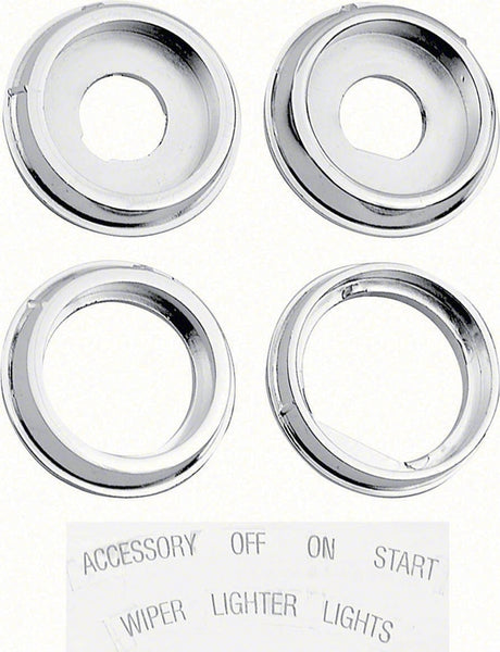 67 Camaro Firebird Dash Bezel Set with Stickers #K-K150