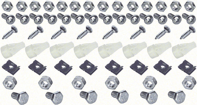 67-68 Camaro Grille Fastener, 66 Pc Set #K-K559