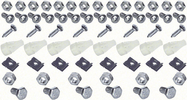 67-68 Camaro Grille Fastener, 66 Pc Set #K-K559