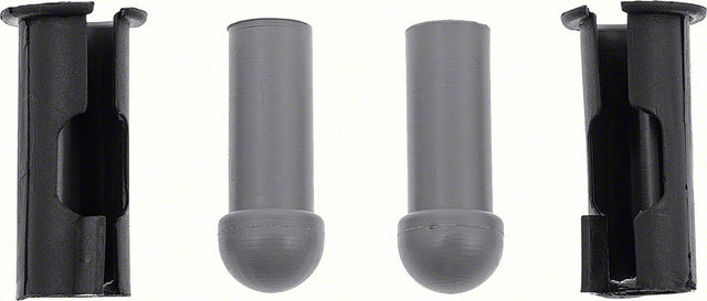 64-73 GM Impala Bel Air Camaro Nova Sun Visor Bushing Tip Set #1466