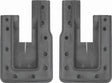 66-67 Nova Coupe Door Jamb Rubber U-Seal, LH/RH Pair #K-N179