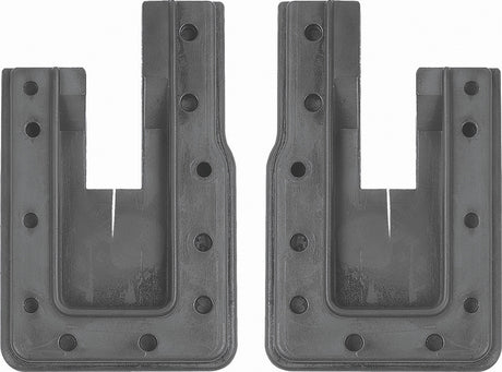 66-67 Nova Coupe Door Jamb Rubber U-Seal, LH/RH Pair #K-N179