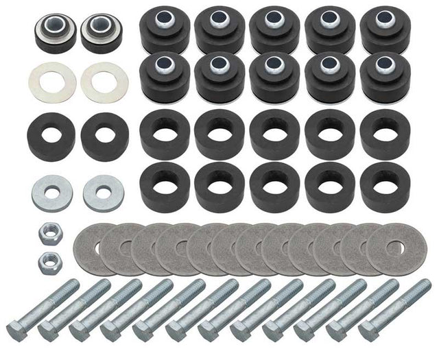 64-67 Chevelle Cutlass Coupe El Camino Body & Radiator Support Bushing Set with Hardware #P-SB0514K