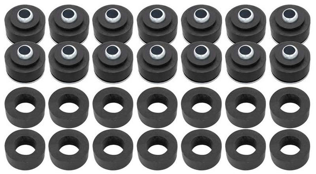 64-67 Chevelle Cutlass Convertible GTO Coupe/Conv Body & Radiator Supt Bushing Set with Hardware #P-SB0515K