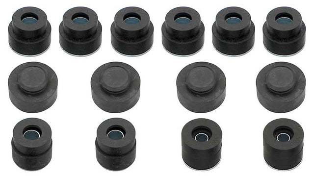 68-72 Chevelle Cutlass Coupe El Camino Body & Radiator Support Bushing Set with Hardware #P-SB-516K