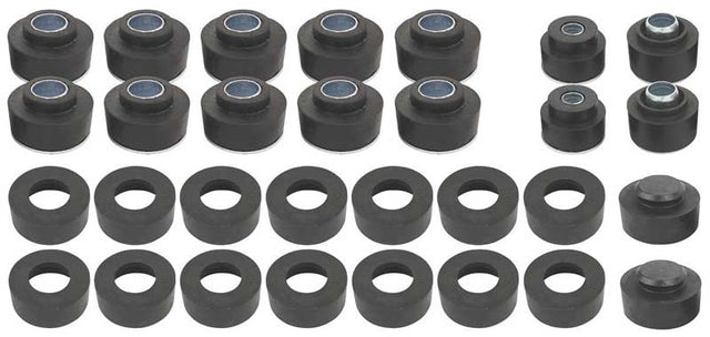 68-72 Chevelle Cutlass Convertible Body & Radiator Support Bushing Set with Hardware #P-SB0517K