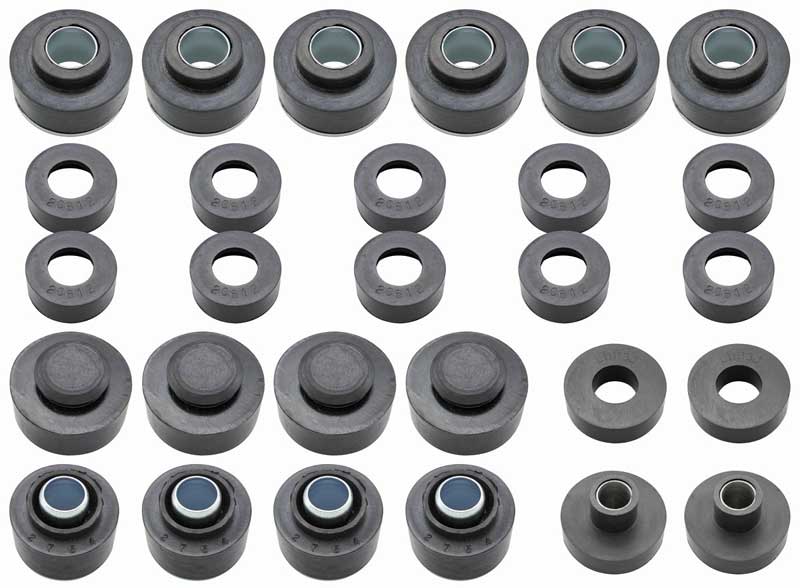 68-72 GTO Coupe Body & Radiator Support Bushing Set without Hardware #P-SB0615