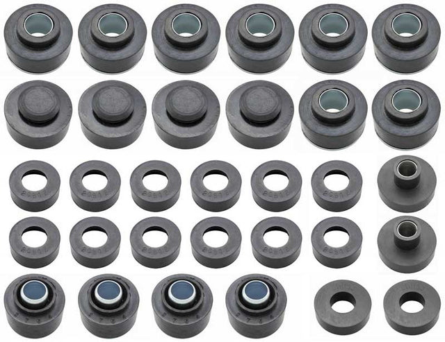 68 Gto Radiator Support 68-72 GTO Convertible Body & Radiator Support Bushing Set without Hard ...