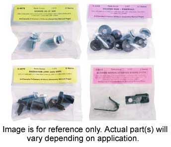 64-66 Nova Small Underhood Detailing Hardware Kit (58 Pc Set) #H-64N-XU