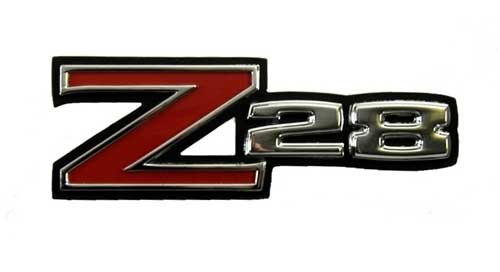 70-71 Camaro "Z28" Fender Emblem (Sold as Each) #W-024