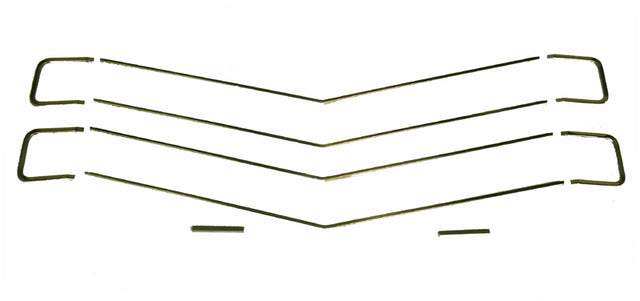 70 Chevelle El Camino Grille Molding Kit (10 pcs) #W-038