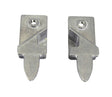 68-69 Camaro Firebird Door Glass Rear Stops (Sold as a Pair) #W-059