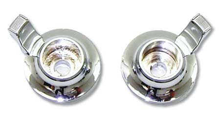 69-70 Nova, Chevelle, El Camino, Camaro, Fullsize Chevy & 68-69 Corvette Stereo Radio Inner Tone & Fader Knob Set #W231A