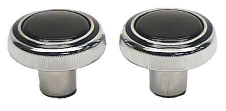 69-70 Nova Chevelle Camaro Fullsize Stereo Radio Inner Volume & Tuner Knob Set #W-245