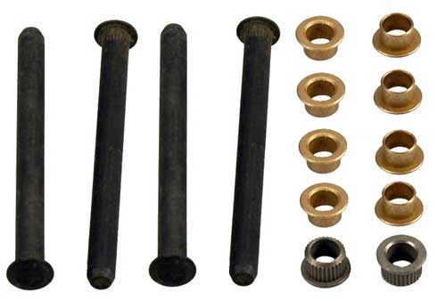 70-81 Camaro Firebird 68-72 Chevelle GTO Door Hinge Long Pin-Bushing Repair Kit #W-314A