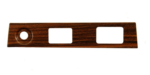 69 Camaro Woodgrain Dash Plate w/ Defroster or Power Top #W-385A