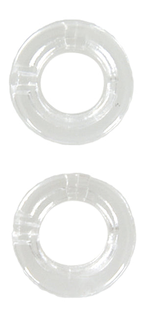 68 Camaro Firebird Dash Side Vent Clear Pull Knob Ferrule LH/RH Pair #W-563