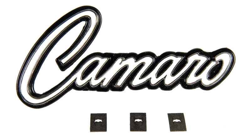 69 Camaro Dash Emblem 'Camaro' Script #W-864