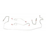 68-72 Mopar A-Body Brake Line Kit Standard Brakes Stainless