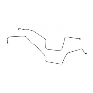 64-68 Mopar A-Body Transmission Cooler Line, Slant 6 with 904, Stainless