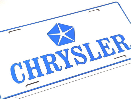 Classic Car License Plate CHRYSLER #1292