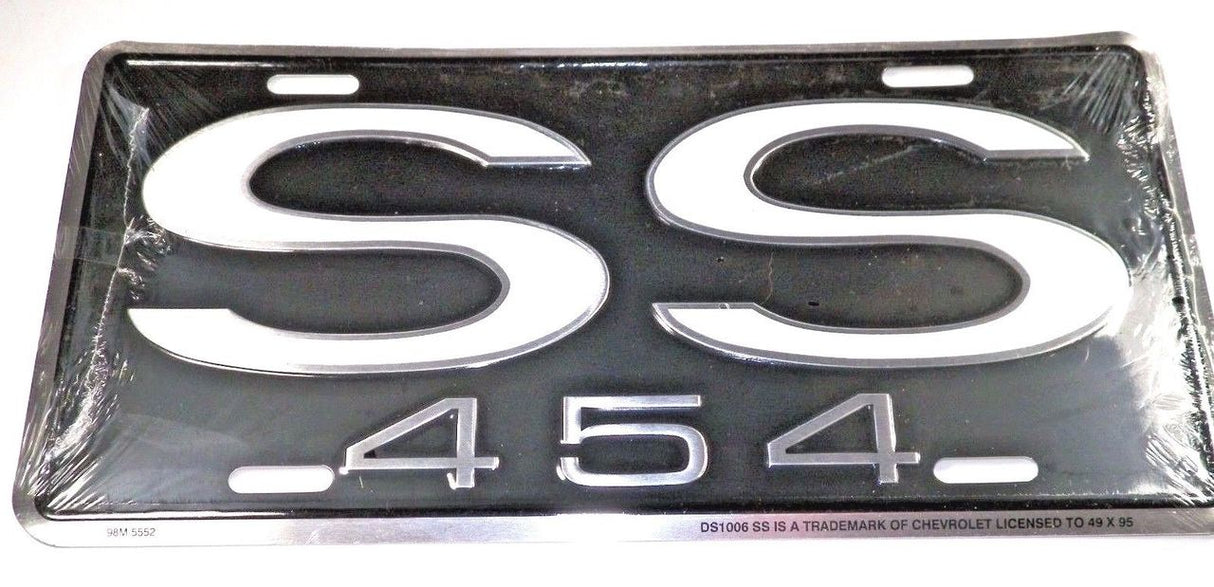 Classic Car License Plate Chevy SS 454 #1287