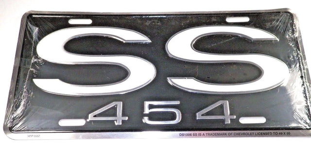 Classic Car License Plate Chevy SS 454 #1287